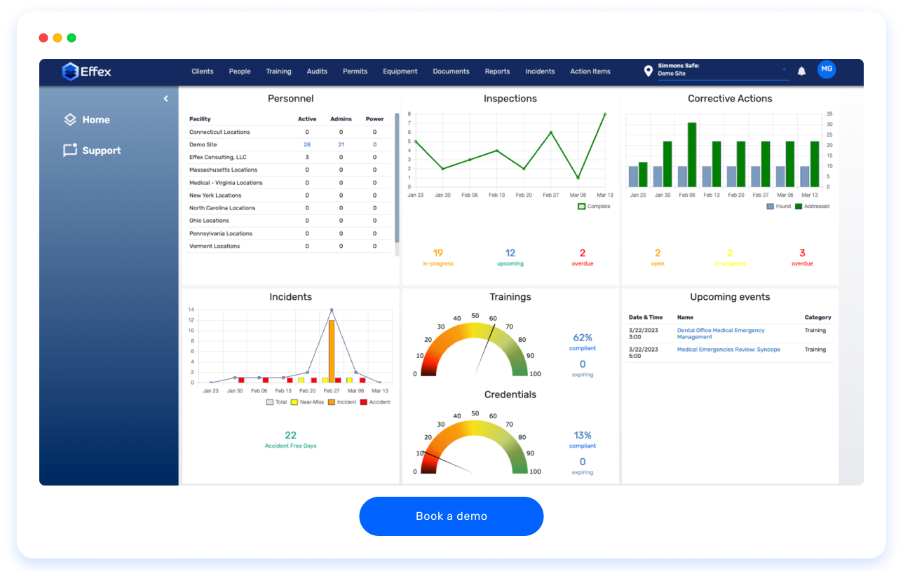 Effex EHS Software for Dentists